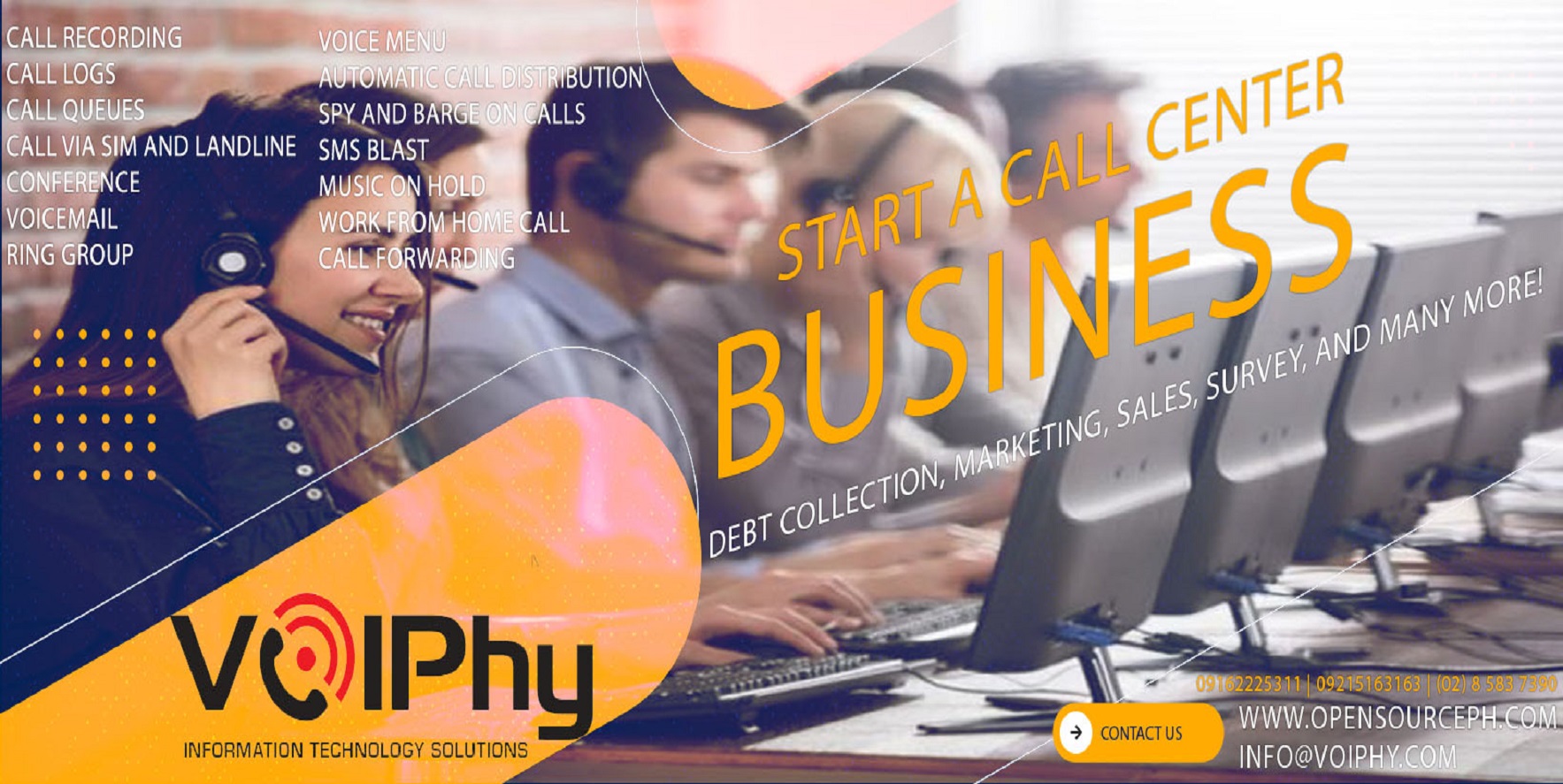 Call Center features